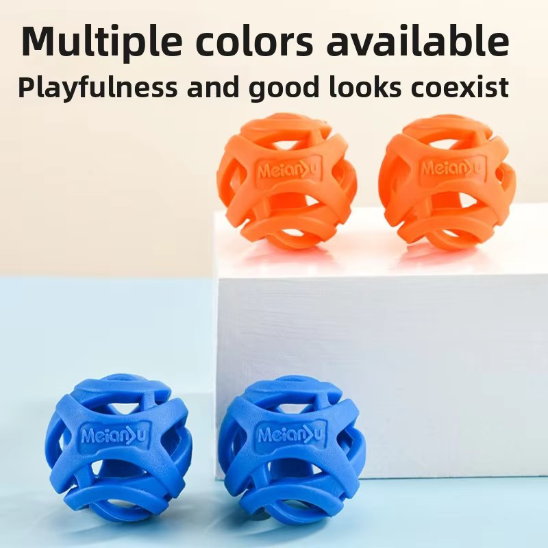 Indestructible Dog Chew Toy - Langlebiger, hohler, schwimmender Hundespielzeugball, unzerstörbarer Kauball