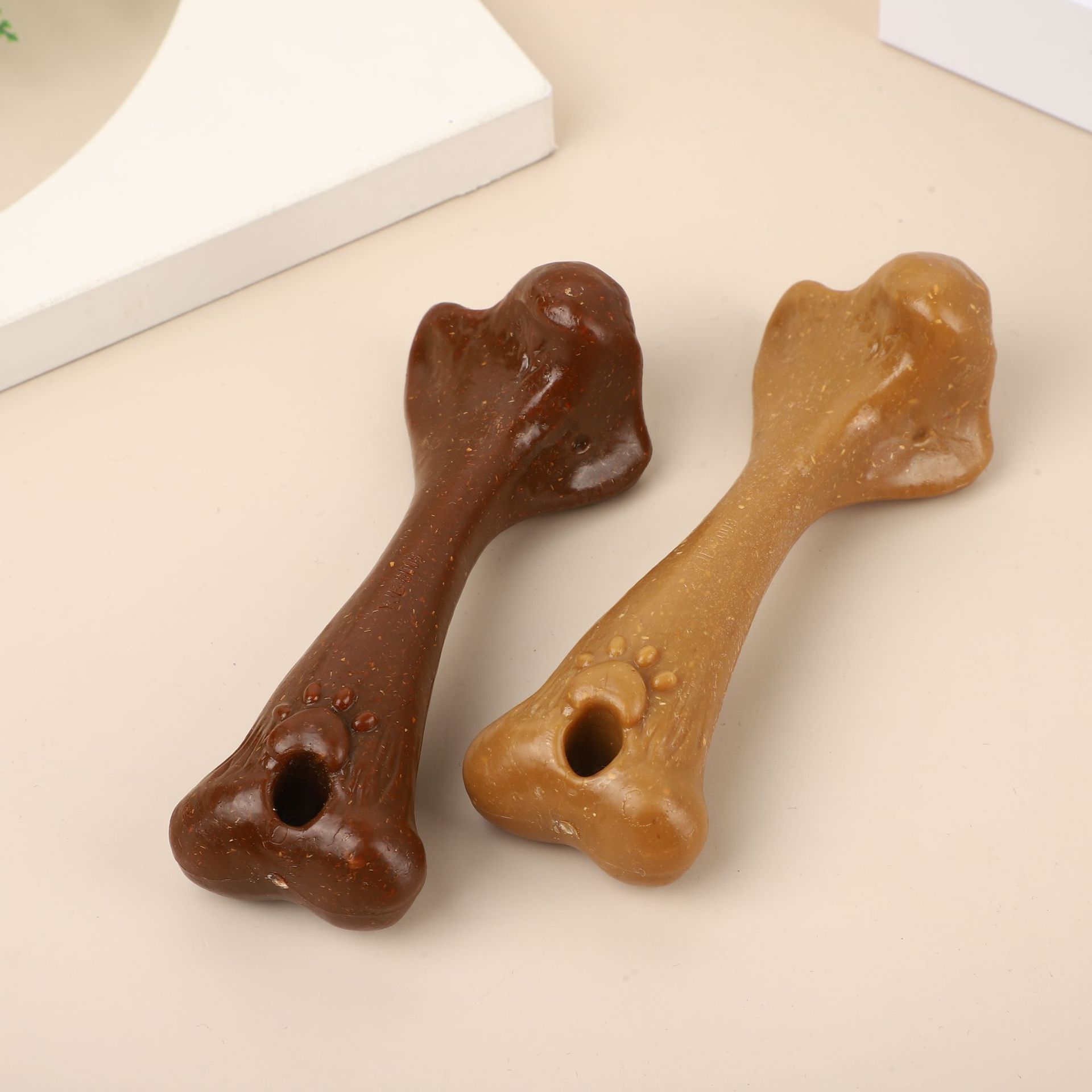 Teeth Cleaning Dog Chew Bone - Kauartikel für Haustiere: Robustes Kauspielzeug in