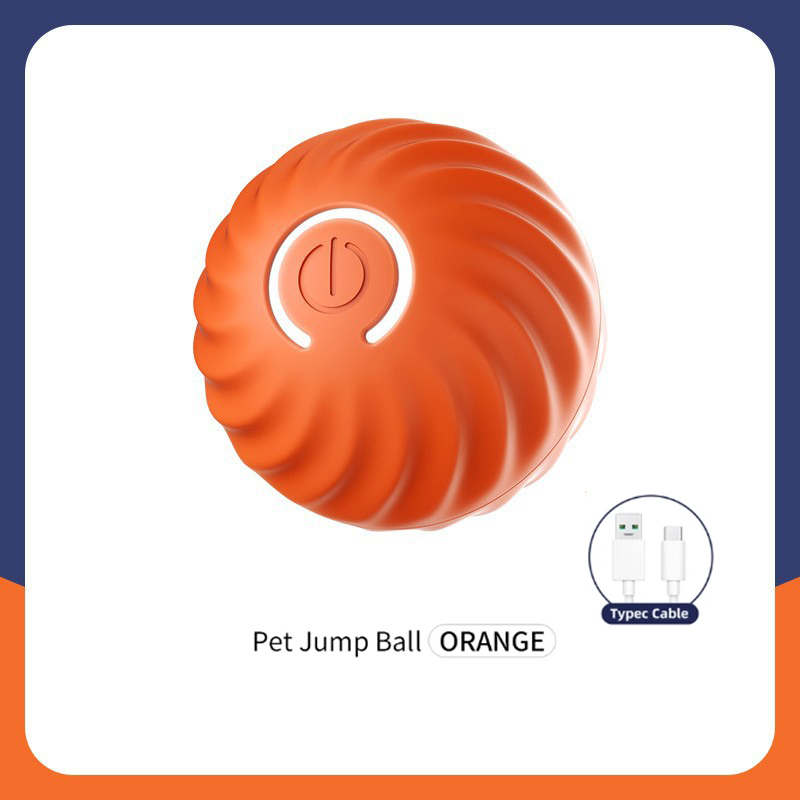 Automatic Moving Dog Ball - USB-aufladbarer, automatisch springender und beweglicher Haustierball,
