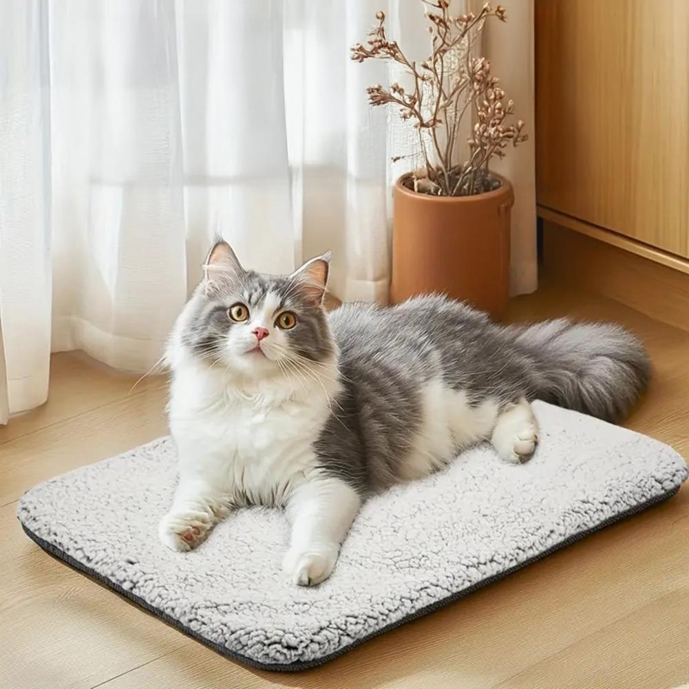 Pet Beds - Warme Thermische Haustiermatte Selbstheizende Katzenmatte mit