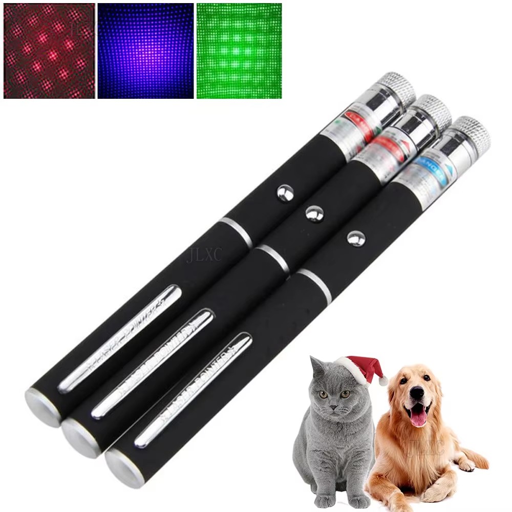 Laser Pointer Cat Toy Automatic - (Nicht enthalten: Batterien) Grüner und Roter