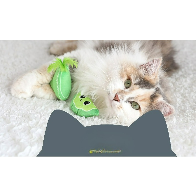 Catnip Interactive Plush Mouse - Mouse Hunter Interaktives Plüsch-Katzenspielzeug mit Katzenminze,