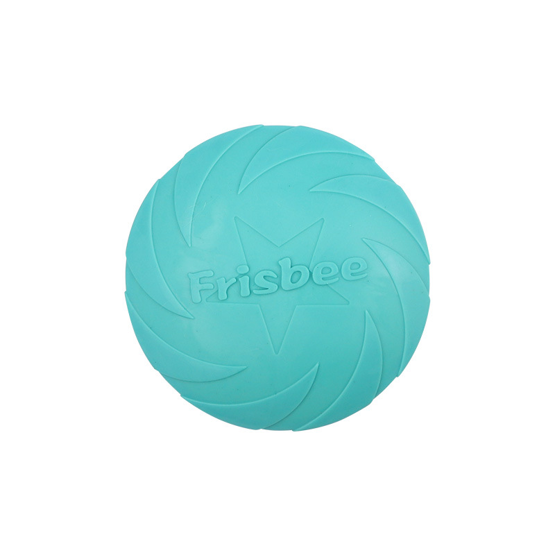 Flying Disc Dog Training Toy - Haustierspielzeug, TPR Hund Frisbee Interaktives Unterhaltungsspielzeug,