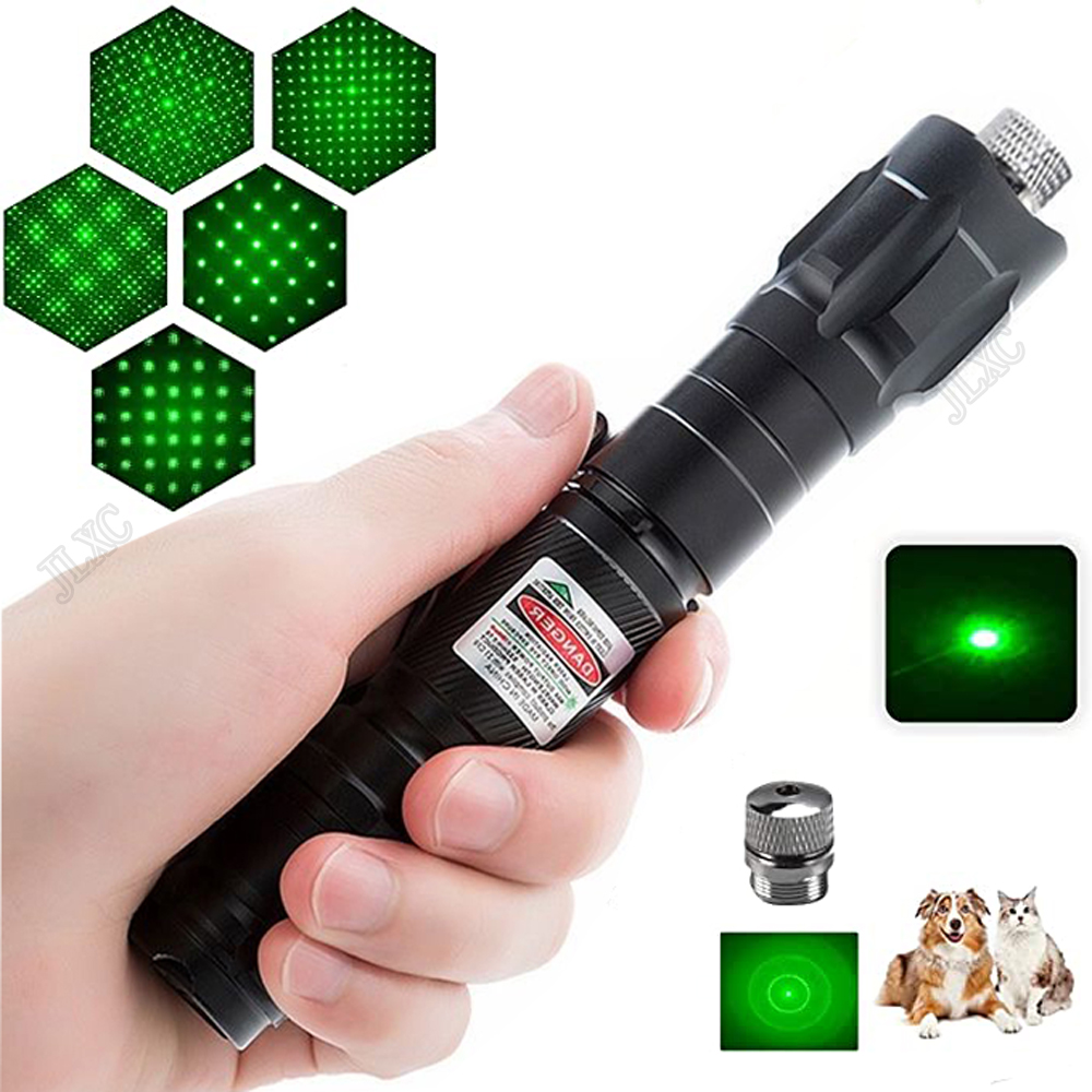 Laser Pointer Cat Toy Automatic - Grüner Laserpointer (5 Stück) ohne Batterien,