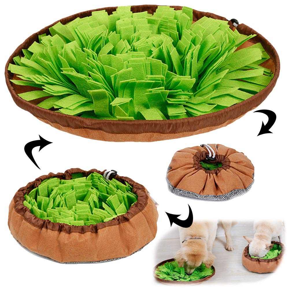 Snuffle Mat For Dogs - Interaktive Schnüffelmatte für Hunde, Futterspiel gegen