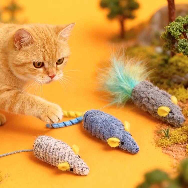 Katzenspielzeug, 3 Stück, Plüs – Catnip Interactive Plush Mouse Bewertung und Preis