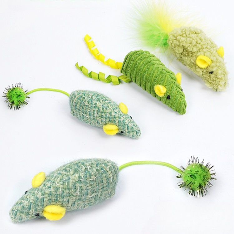 Katzenspielzeug, 3 Stück, Plüs – Catnip Interactive Plush Mouse Bewertung und Preis