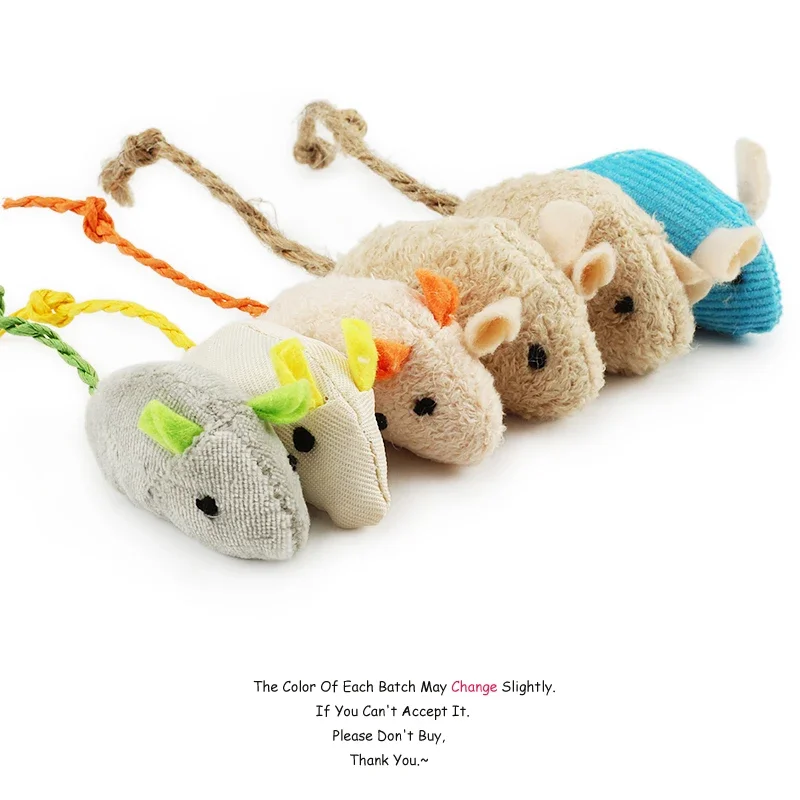 5-200pcs Haustier Spielzeug in – Catnip Interactive Plush Mouse Bewertung und Preis