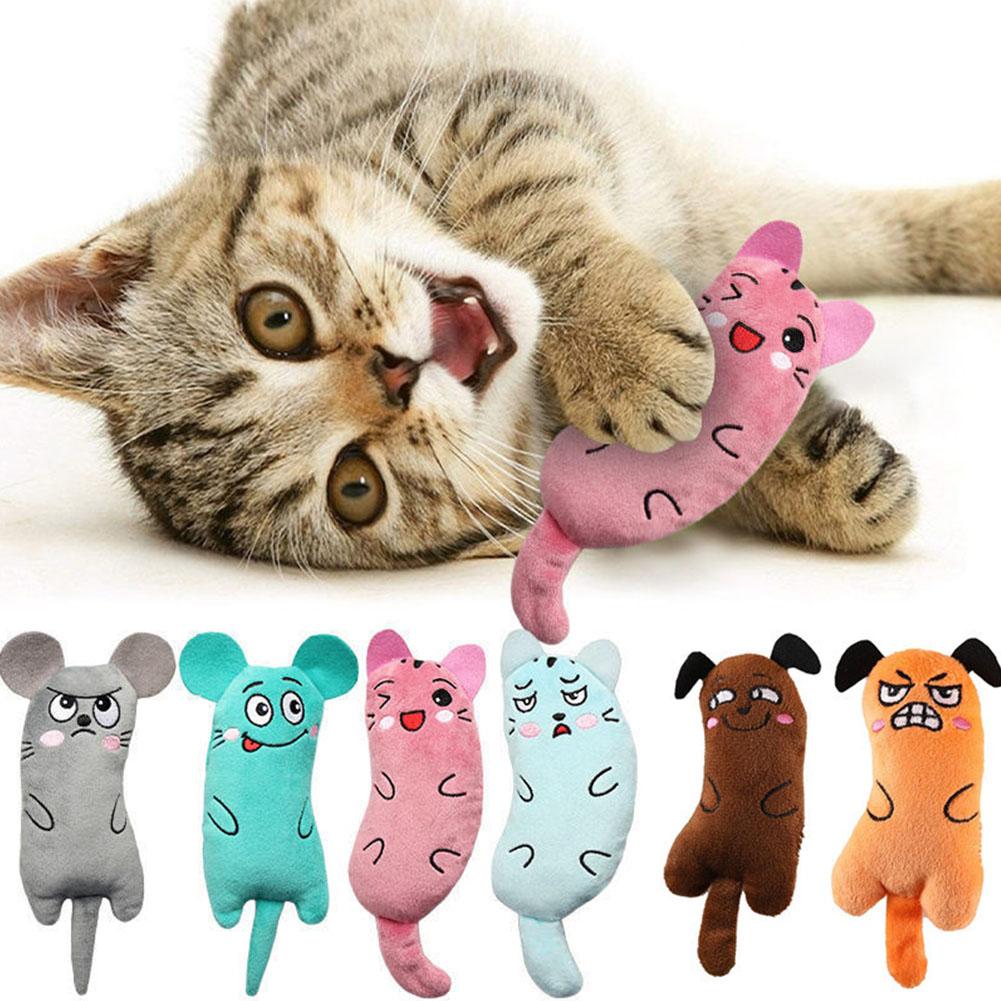 Cartoon Ausdruck Katze Spielze – Catnip Interactive Plush Mouse Bewertung und Preis