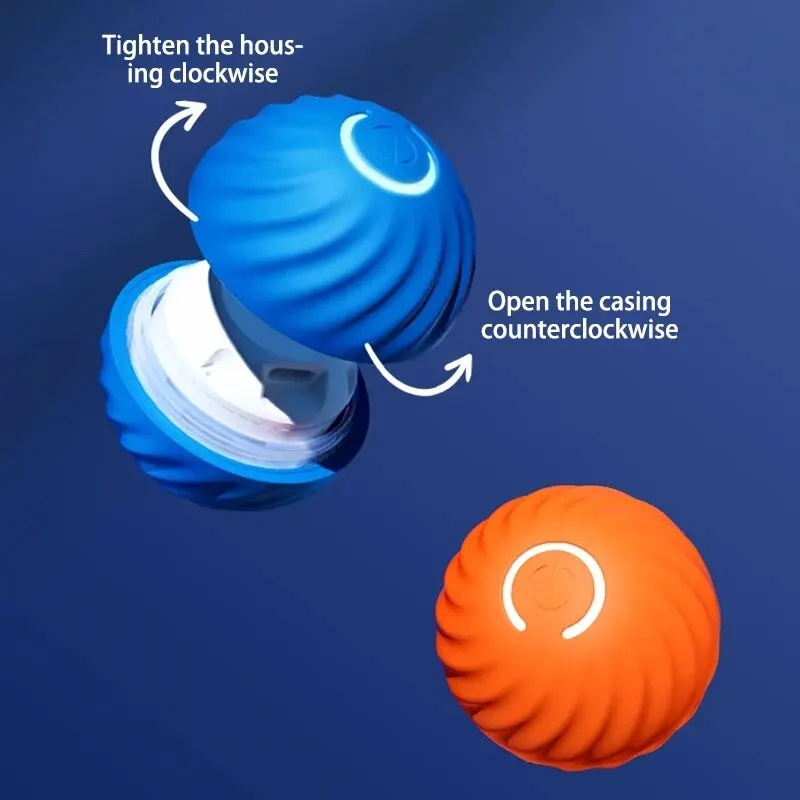 USB-aufladbarer, automatisch s – Automatic Moving Dog Ball Bewertung und Preis
