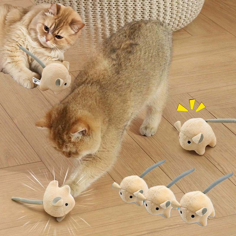 Elektrische Plüsch Maus Katzen – Catnip Interactive Plush Mouse Bewertung und Preis