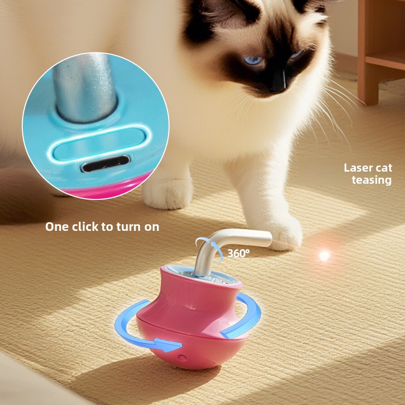 Automatische Katzenspielzeuge: – Laser Pointer Cat Toy Automatic Bewertung und Preis