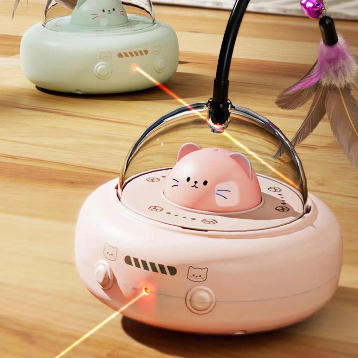 3-in-1 Automatischer Katzenspi – Laser Pointer Cat Toy Automatic Bewertung und Preis