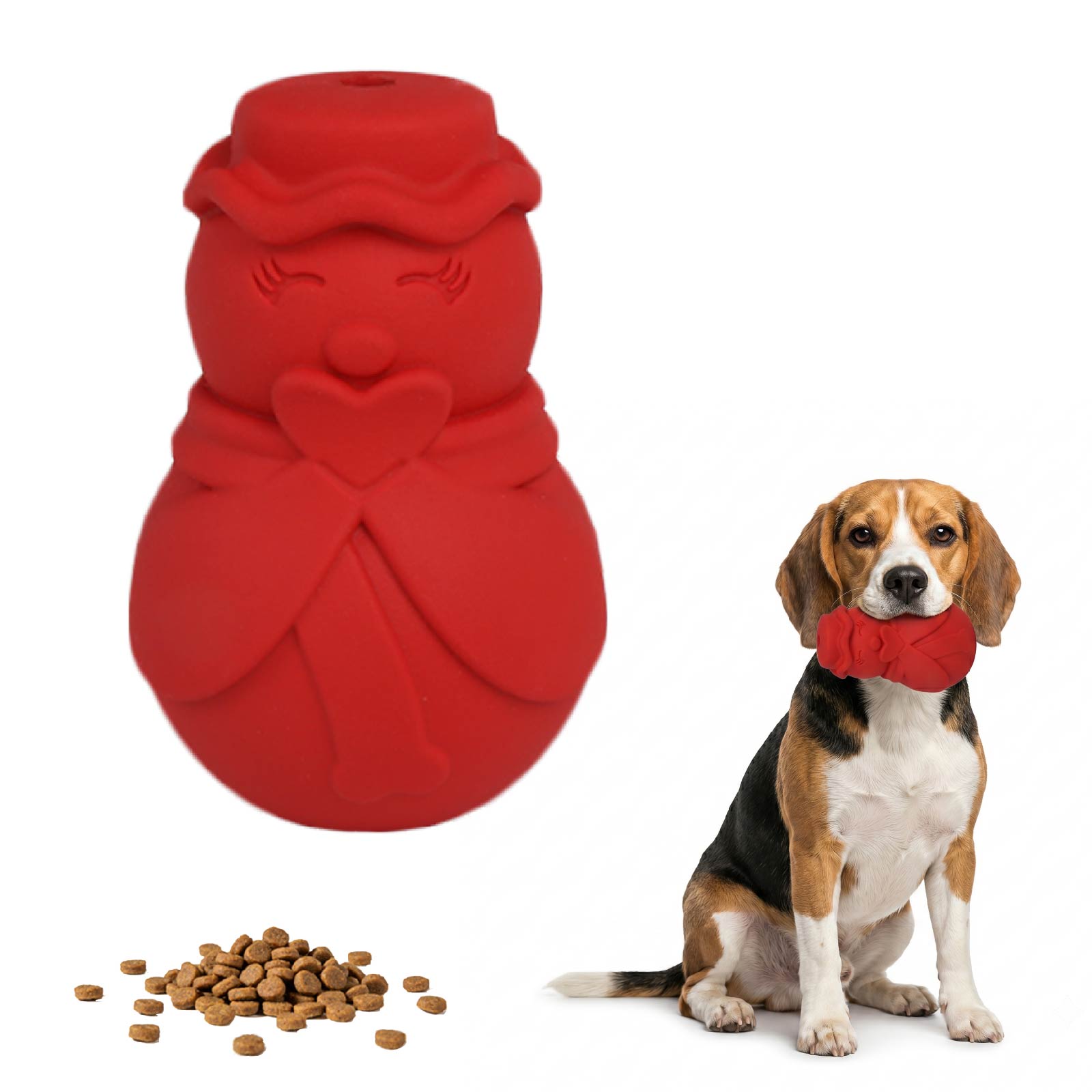 Schneemann-Hundespielzeug, int – Rubber Treat Dispensing Dog Toy Bewertung und Preis