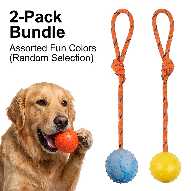 2er-Pack Langlebige Gummi-Hund – Dog Rope Toy Aggressive Chewers Bewertung und Preis