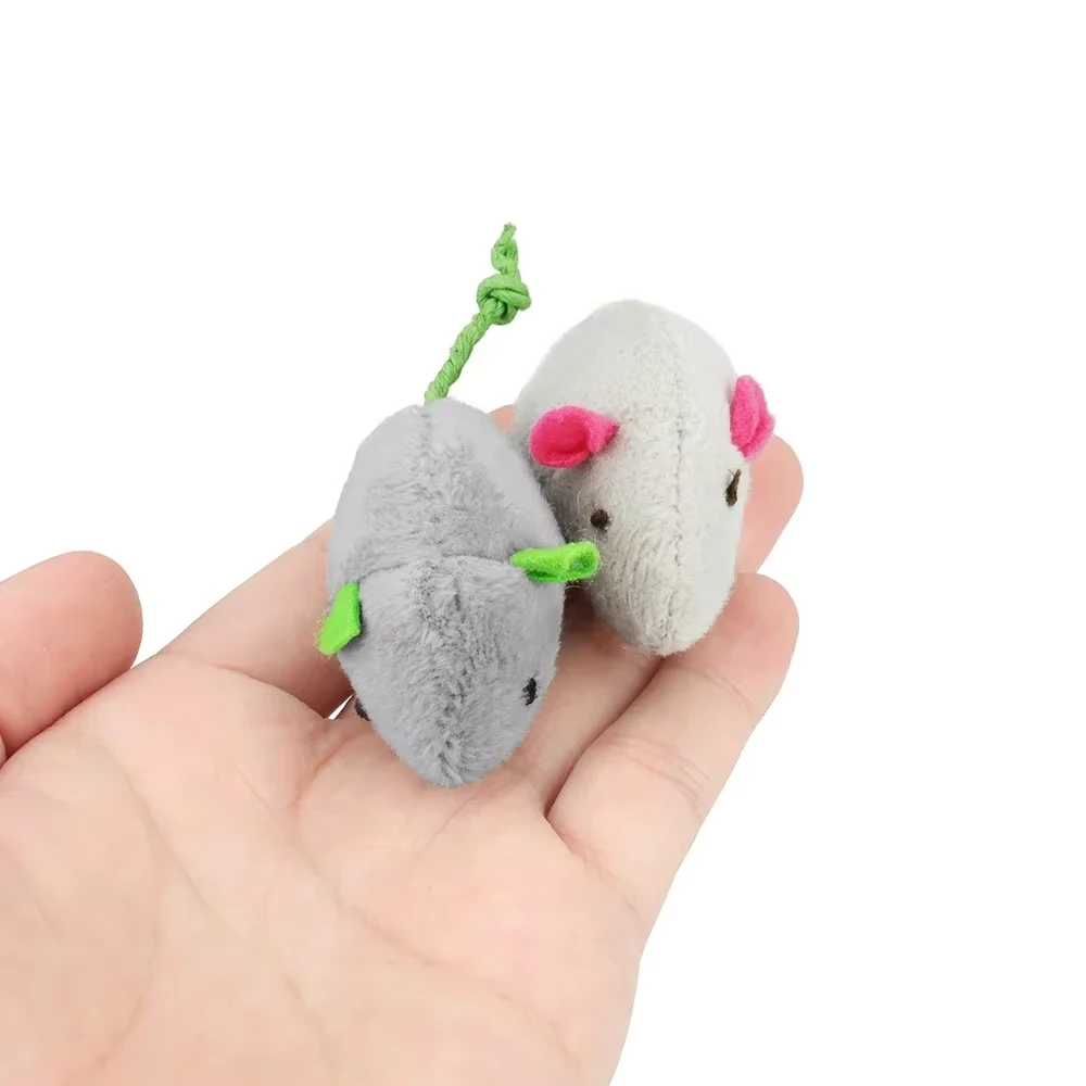 5 Stück Rassel-Katzenmaus-Spie – Catnip Interactive Plush Mouse Bewertung und Preis