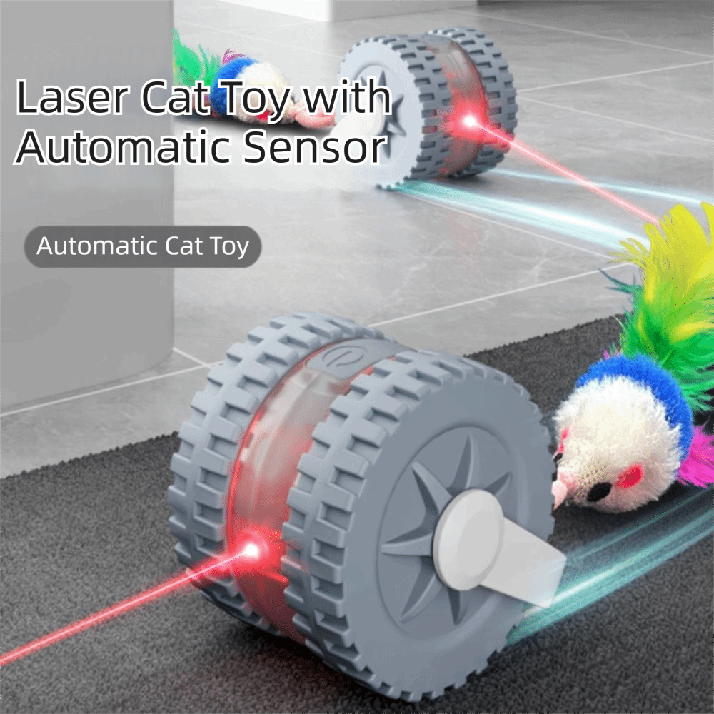 Mit Maus-Schwanz Infrarot-Lase – Laser Pointer Cat Toy Automatic Bewertung und Preis
