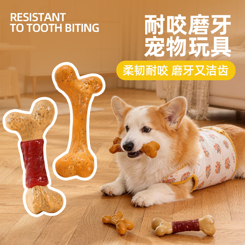 Hundespielzeug TPR Langlebiges – Teeth Cleaning Dog Chew Bone Bewertung und Preis
